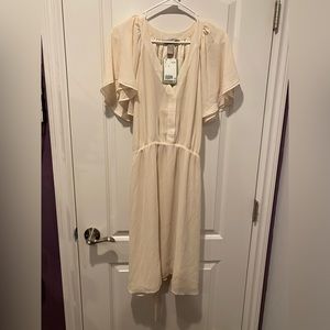 Tan/beige dress. New. With tags